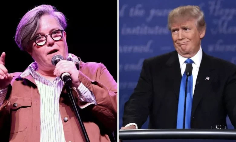 Rosie O'Donnell brands Trump a 'pig' who is 'in the throes of a serious cognitive health crisis'