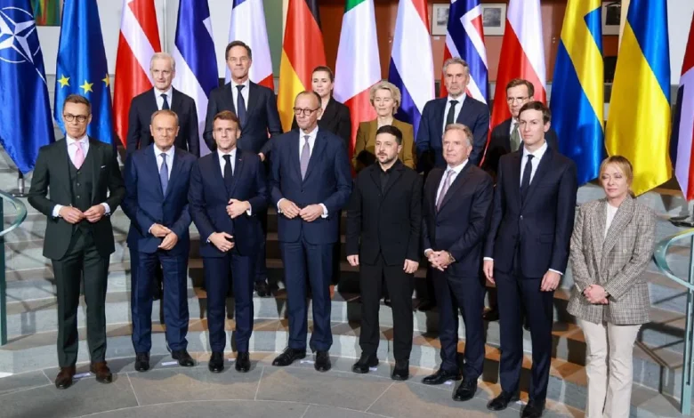 Rozmowy w Berlinie. Europejscy przywódcy o "wielonarodowych siłach"