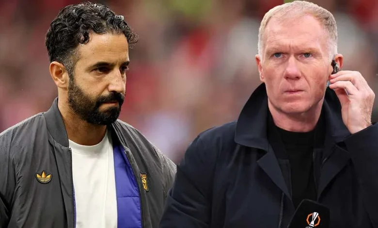Ruben Amorim delivers immediate response after Paul Scholes tears into Man Utd boss