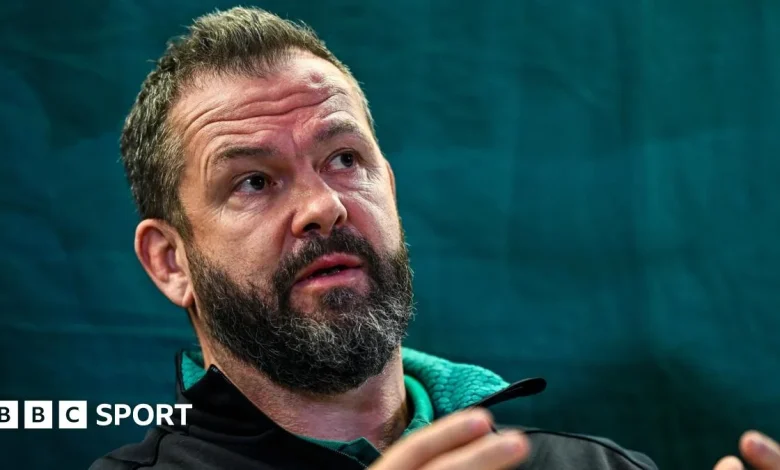 Rugby World Cup 2027 draw: Ireland must 'look after own side' insists Andy Farrell