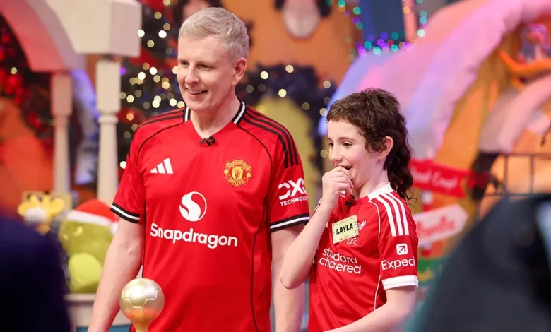 'Run for cover, Paddy!' Toy Show star Layla charms viewers with her quick wit