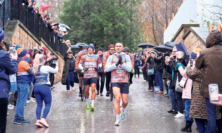 Running through the tears, but Kevin Sinfield will never stop