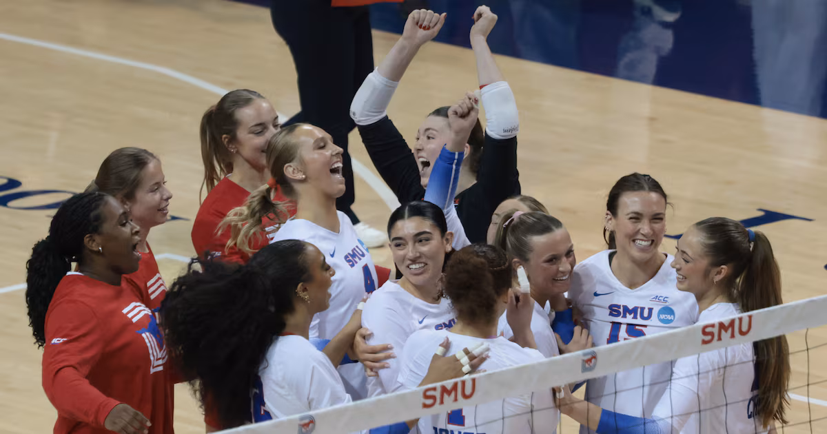 SMU volleyball seeks revenge, to continue historic run in Sweet 16 vs. Purdue