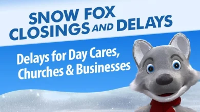 SNOW FOX | Business, childcare and church closings/delays for Friday, Dec. 12, 2025