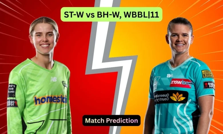 ST-W vs BH-W, WBBL|11 Match Prediction: Who will win today’s game between Sydney Thunder and Brisbane Heat?
