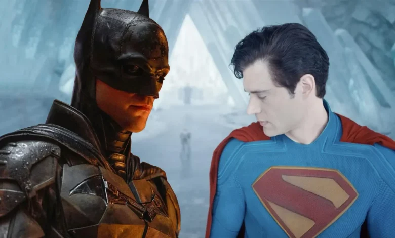 SUPERMAN And THE BATMAN Statues At Convention Spark Speculation About Robert Pattinson Joining The DCU