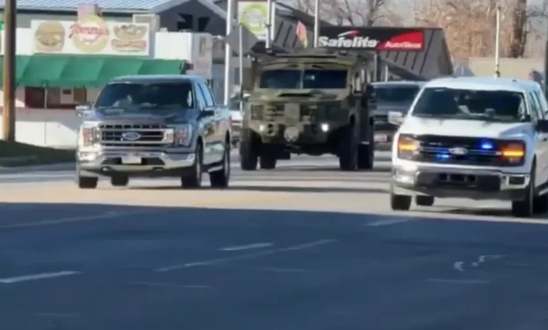'SWAT trucks & air support': Inside the 'Presidential' security convoy for Charlie Kirk's murder suspect Tyler Robinson
