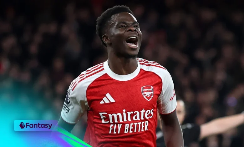 Saka gets biggest FPL captaincy backing in nearly two years