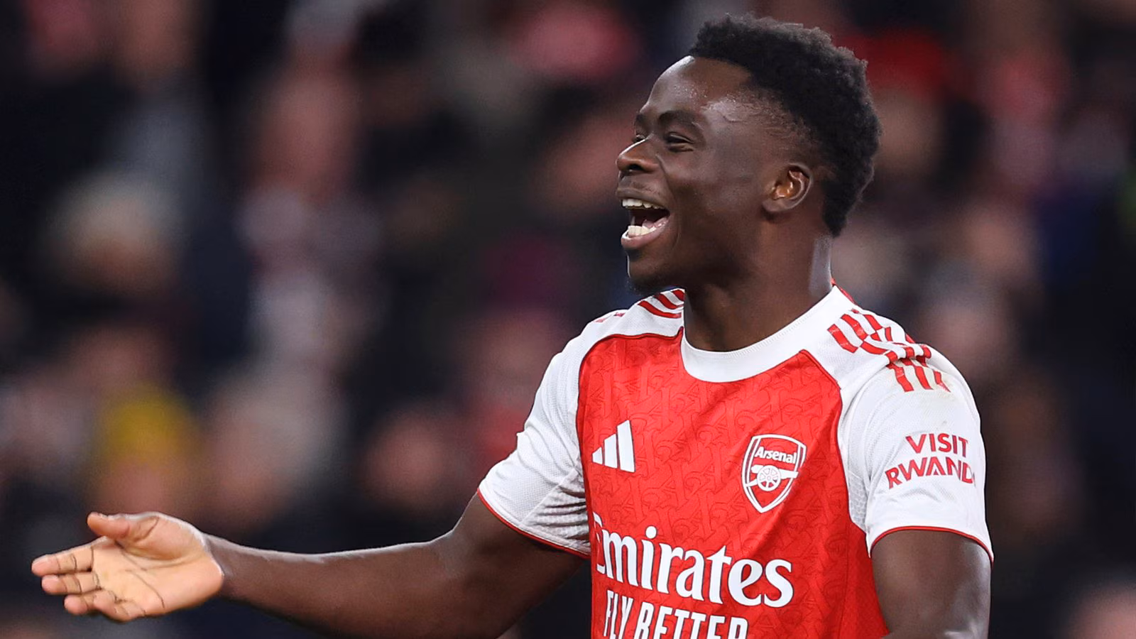 Saka happy to be on right side of late drama | Interview | News