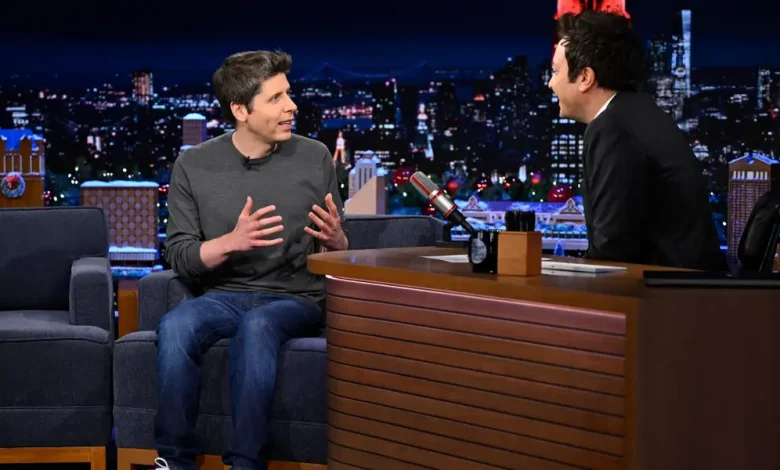 Sam Altman makes his late-night debut, says he can't imagine 'figuring out how to raise a newborn without ChatGPT'