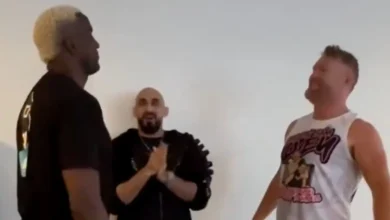 Sam Alvey and Robelis Despaigne Face Off After Karate Combat 58 Weigh In