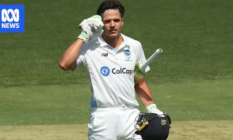 Sam Konstas Scores Century for NSW in Sheffield Shield Revival