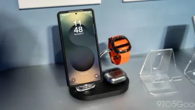 Samsung Qi2 25W wireless charging dock surfaces for the magnetic Galaxy S26