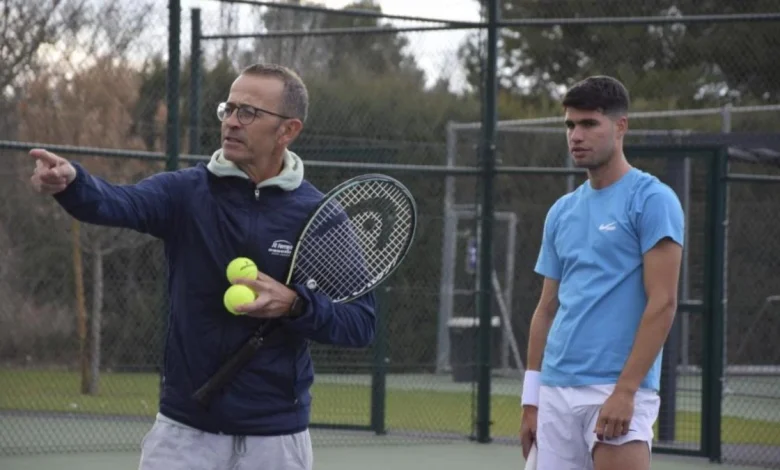 Samuel López se queda como técnico de Alcaraz tras su 'ruptura' con Ferrero