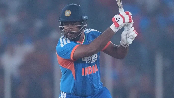 Sanju Samson celebrates comeback with double milestone in Ahmedabad T20I