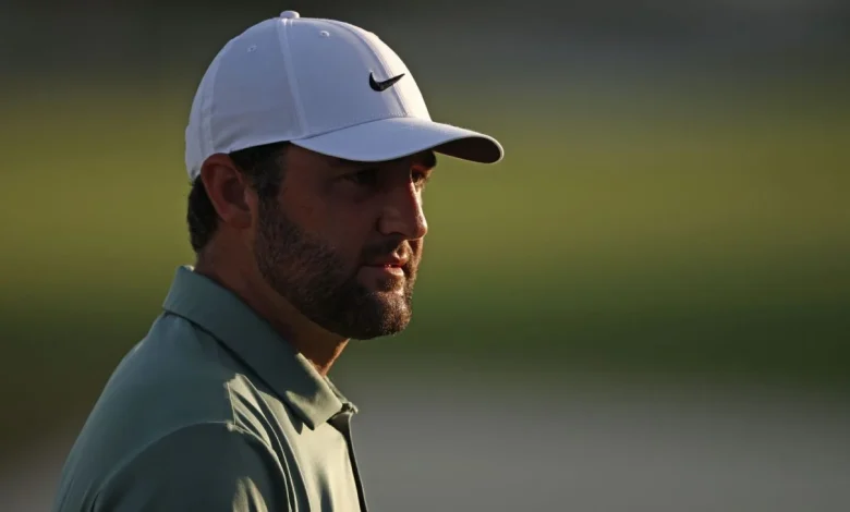 Scheffler shares World Challenge lead in return