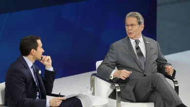 Scott Bessent calls out NY Times' Trump reporting during paper's summit, says it's not paper of record