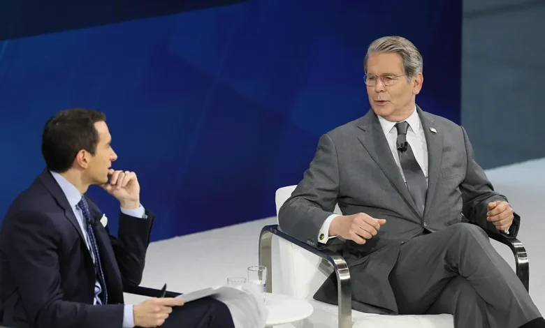 Scott Bessent calls out NY Times' Trump reporting during paper's summit, says it's not paper of record