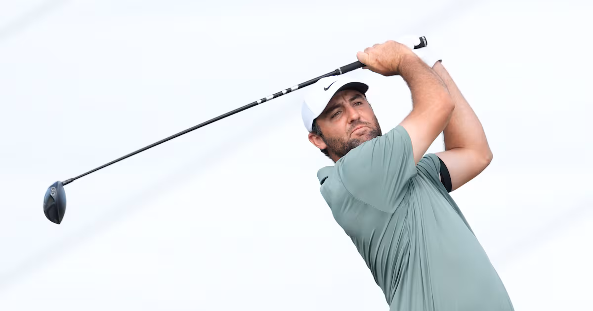 Scottie Scheffler returns from two months away, shares lead at the Hero World Challenge
