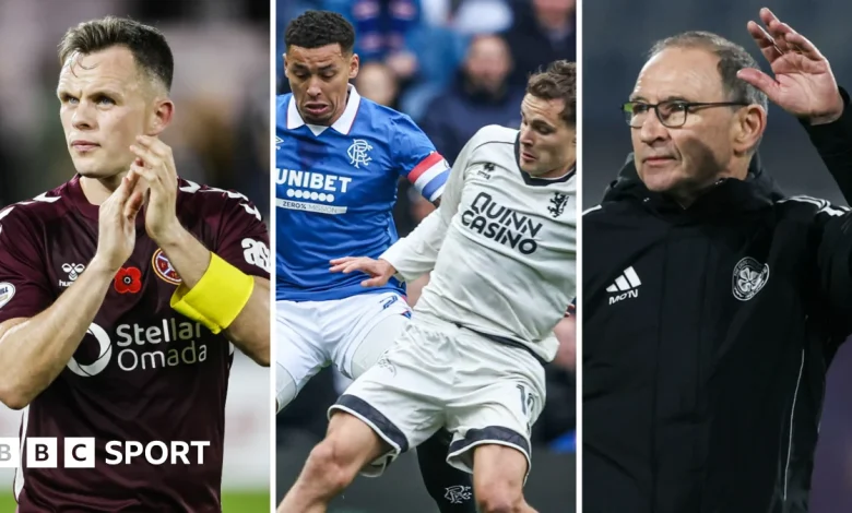 Scottish Premiership: Dundee Utd v Rangers, Shankland and O'Neill