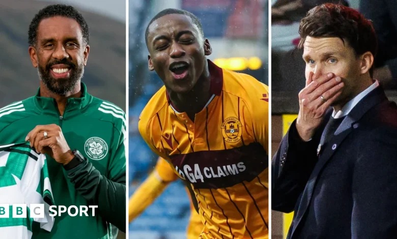 Scottish Premiership: Nancy takes bow against Hearts, Motherwell forward and Rangers boss in focus