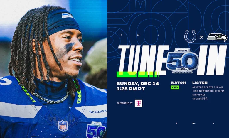 Seahawks vs Colts: How To Watch, Listen And Follow Week 15 On Sunday, December 14