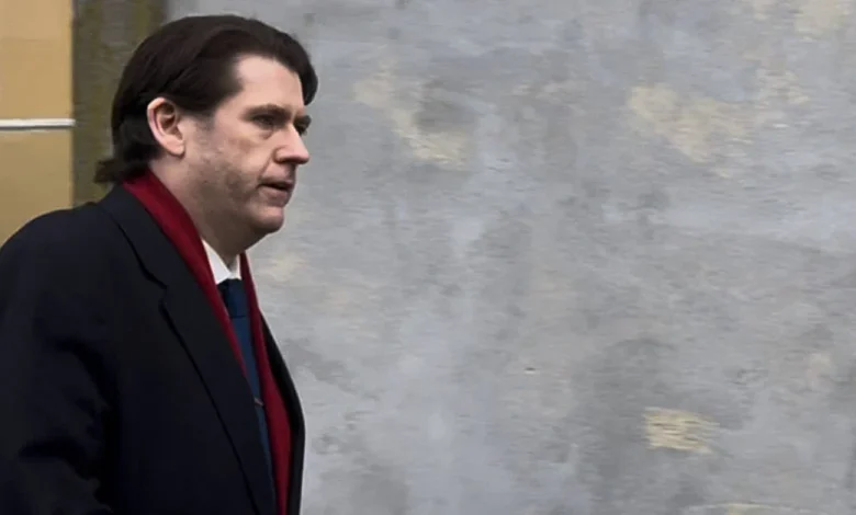 Seán McKiernan, jailed for 2 years and nine months over mental health charity theft