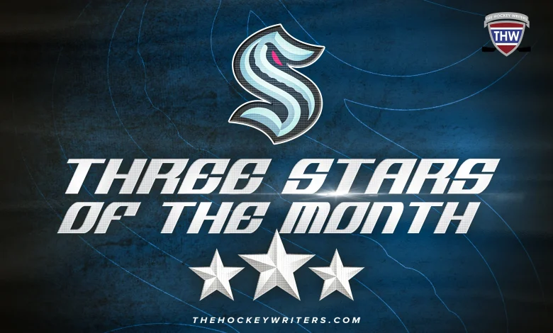 Seattle Kraken’s Three Stars of November