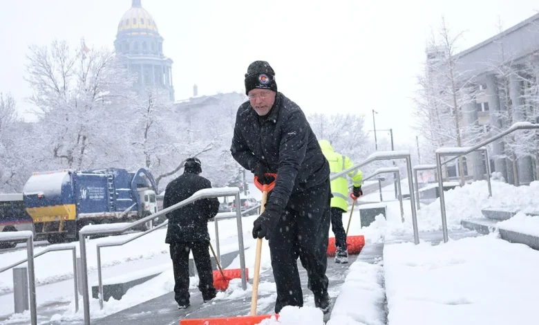 See how much snow fell in Colorado and parts of the Denver area during Wednesday's storm