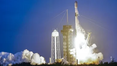 See the photos of the overcast Monday SpaceX rocket launch from KSC