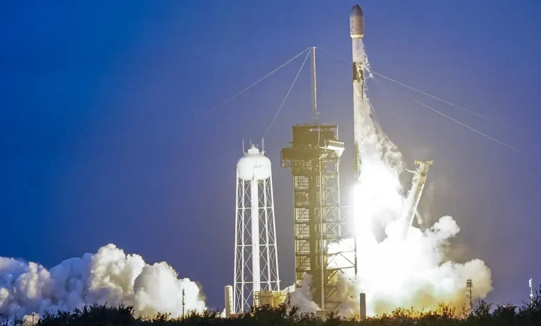 See the photos of the overcast Monday SpaceX rocket launch from KSC