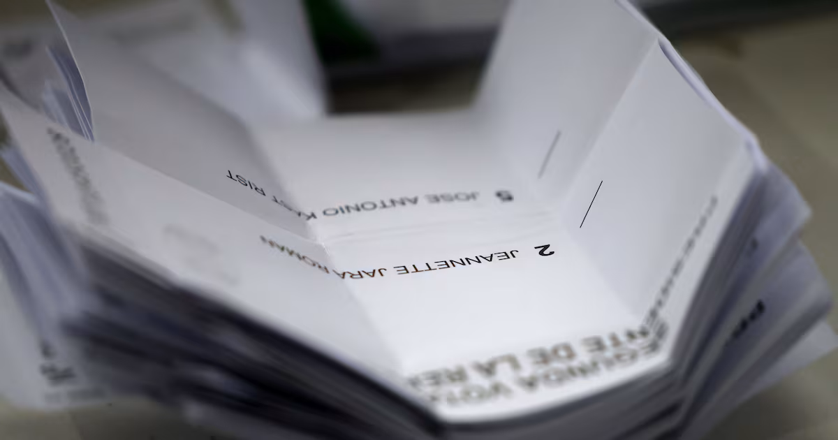 Segunda vuelta presidencial: revisa en vivo los resultados del Servel