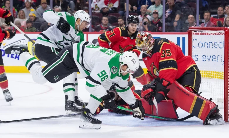 Senators Line Combinations: Lars Eller On Top Line For Sunday's Game In Dallas