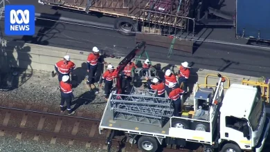 Serious crash halts train services and causes traffic chaos on Perth’s Kwinana Freeway