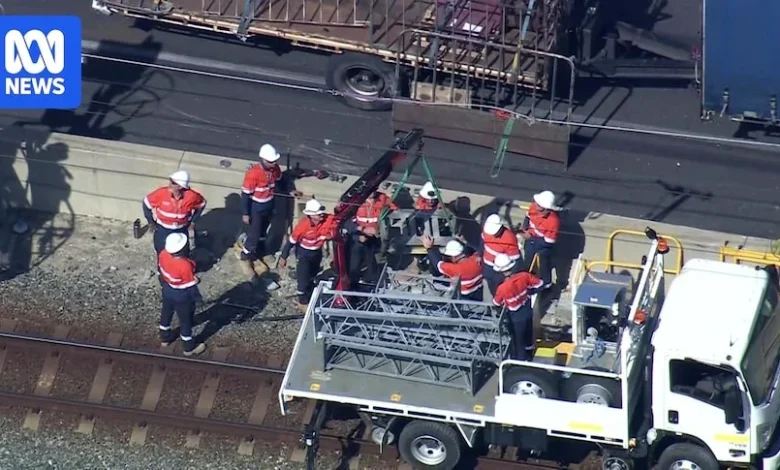 Serious crash halts train services and causes traffic chaos on Perth’s Kwinana Freeway