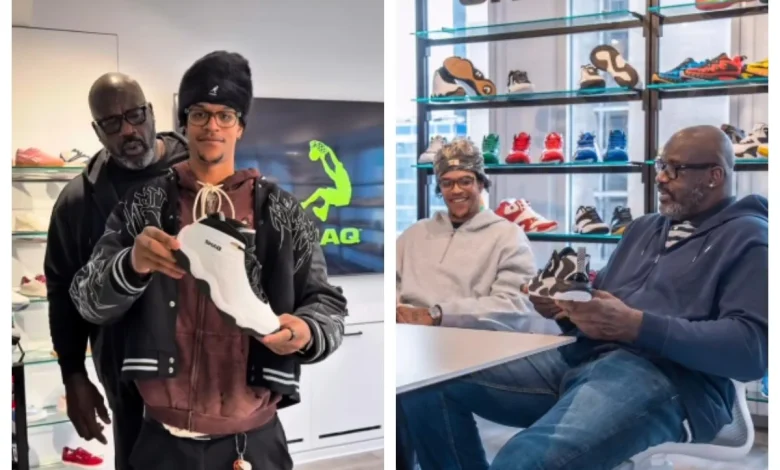 Shaquille O’Neal taps his son Shareef for Shaq Brand: “Dad, let me create something”