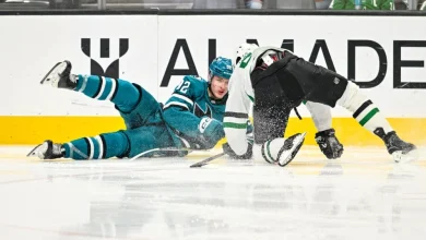 Sharks Almost Match Stars, But Lose 5-3