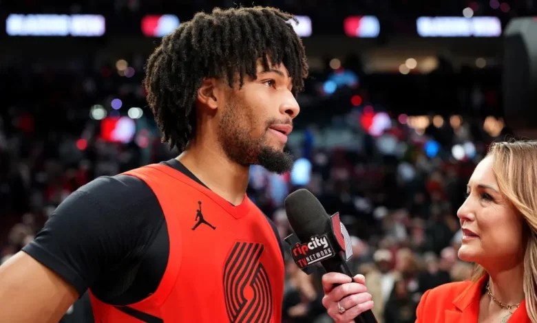 Sharpe Finally Leading the Way for the Blazers