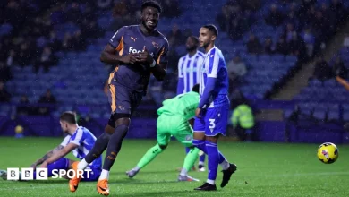Sheffield Wednesday 0-3 Derby County: Agyemang double in Derby win