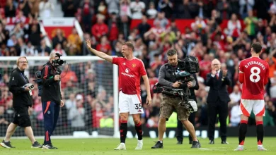 Shock exit: Jonny Evans steps down from Man United role after only six months