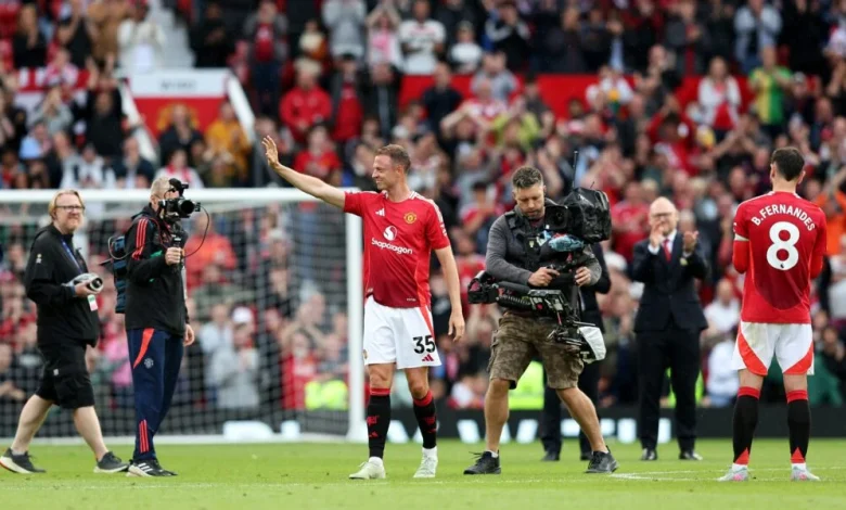 Shock exit: Jonny Evans steps down from Man United role after only six months