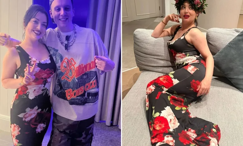 Shona McGarty's sister shares pics of star & Aitch cuddling up at party