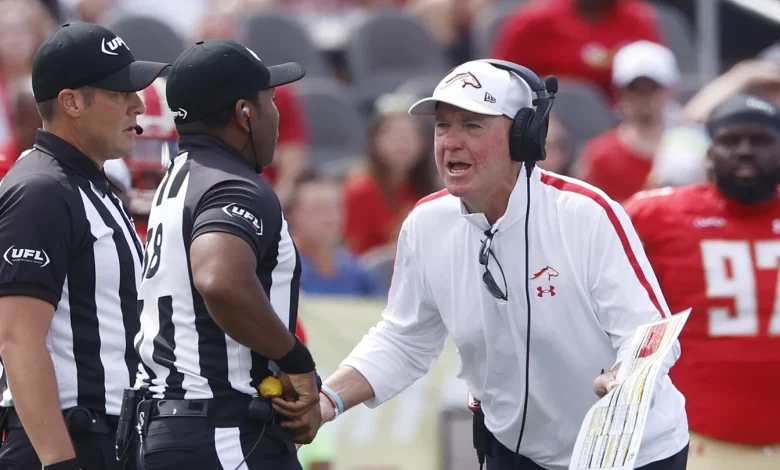 Skip Holtz steps away from UFL’s Birmingham Stallions