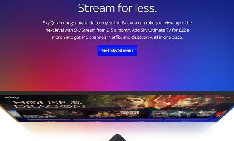 Sky UK Stops Selling Sky Q Online as Users Nudged to Glass and Streaming