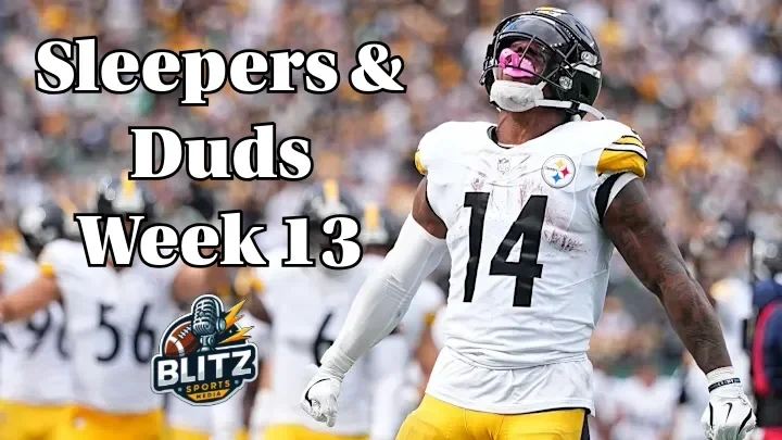 Sleepers & Duds: Gainwell To Lead Steelers Backfield Vs. Bills In Week 13
