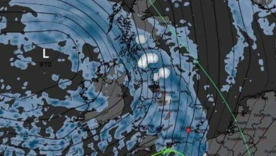 Snow maps turn white as 10 UK counties hit by mega snowfall and showers in hours