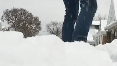 Snowfall totals from Saturday's winter storm in Central Indiana