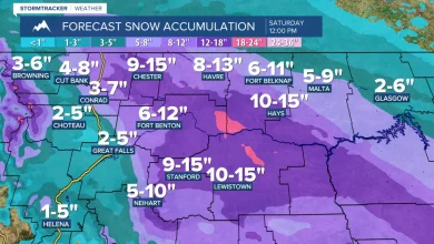 Snowy and frigid to end the week