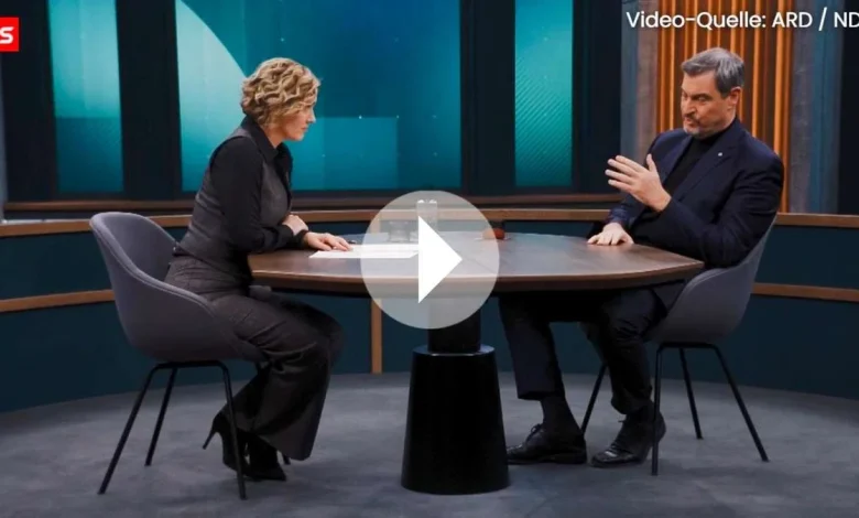 Söder teilt im Video aus: „Hitler-Clown“ und „Schmuddelkinder“