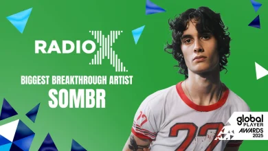 Sombr wins Radio X’s Biggest Breakthrough in first ever Global Player Awards